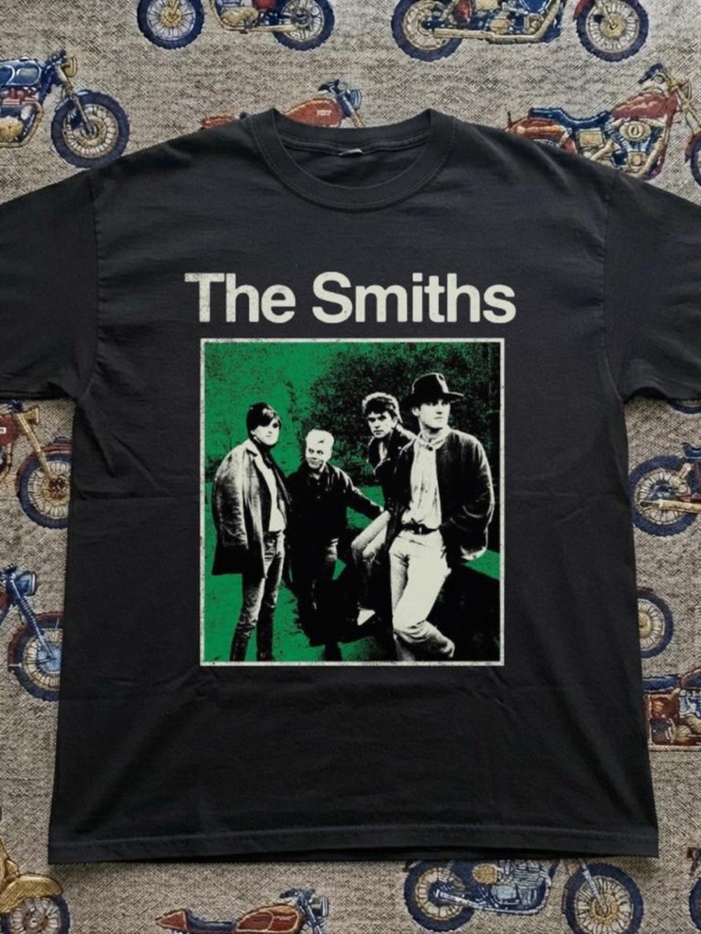 Black The Smiths T shirt